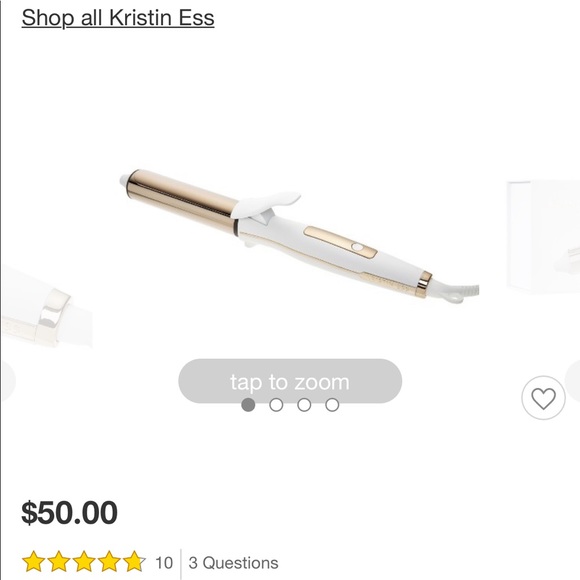 curling iron kristin ess
